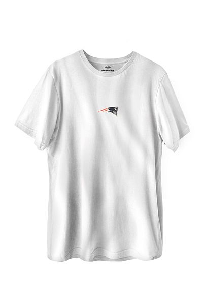 usateamfans Μπλουζάκι Patriots Oversize με λεπτομέρεια κεντήματος