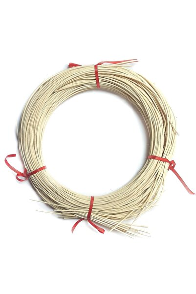 Hobizubi Rattan Doğal Bambu Çubuk 110 gr Brüt - 2.5 Mm Örgü Rattan Ip
