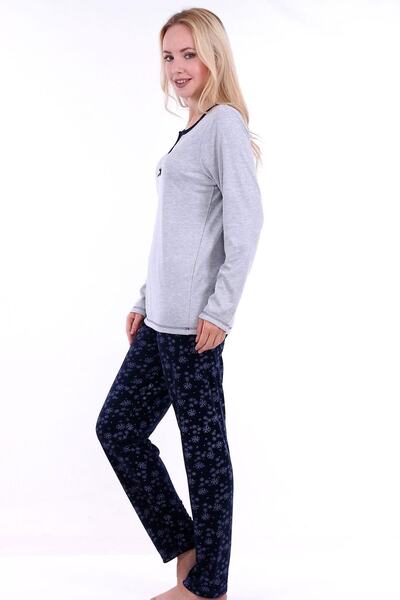 Etoile Evia Піжамний комплект бавовняний сірий