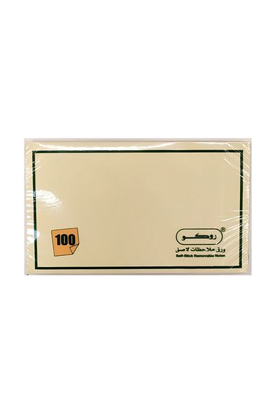 Roco ورق ملاحظات لاصق Rq-6514yl 76,2x127