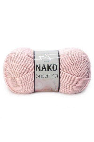 NAKO Super Pearl 01479 5 Pieces Hand Knitting Yarn Light Powder