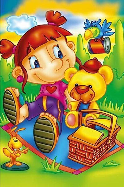 Heidi Puzzle Kids 16 Piece Wooden Puzzle