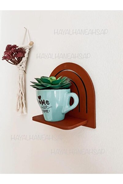 HAYALHANE AHŞAP Gökkuşağı Mini Raf / 1 Adet
