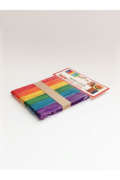 Hediye Panayırı عصا الآيس كريم الملونة - عصا اللسان (صغيرة)