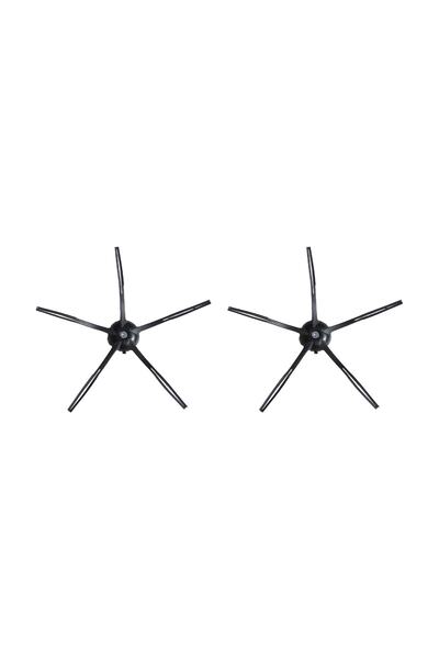 robotyedek Roborock S5 Max - Μαύρο, Συμβατό με 2 πλαϊνές βούρτσες
