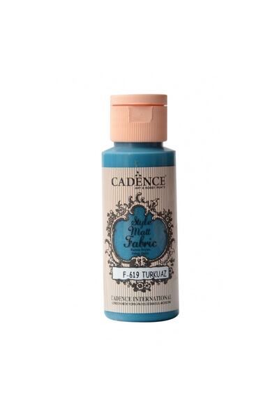 Cadence Sytle Matt Kumaş Boyası 59ml F-619 Turkuaz