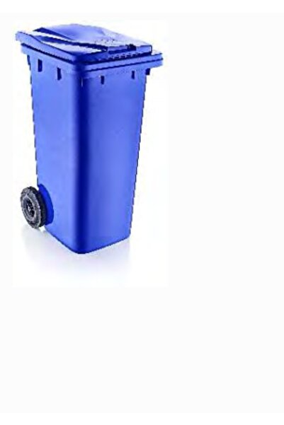 M3DECORİUM Dev Büyük Taşınabilir 120 Litre 96 cm Tekerlekli Pedallı Kapaklı Ç...