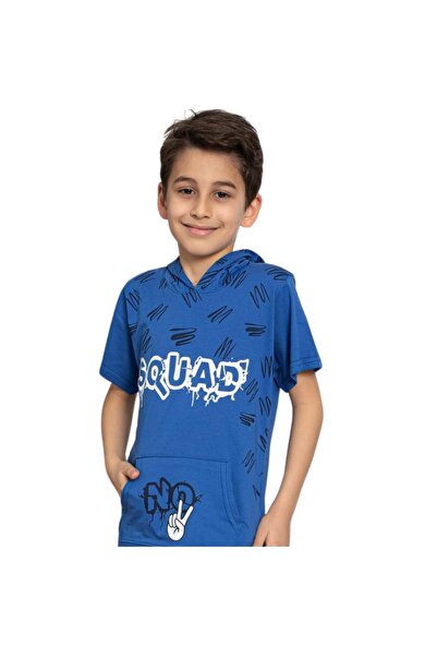 Tarık Хлопчачий піжамний комплект з капюшоном, 100% бавовна