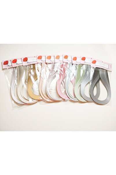 Neşeli Quilling 3mm Sedefli Quilling Kağıt Seti 5