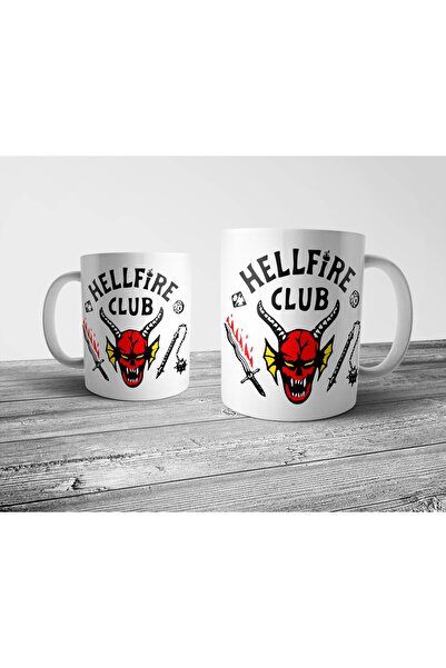 Pixxa Stranger Things - Hellfire Club Kupa Bardak Model 1