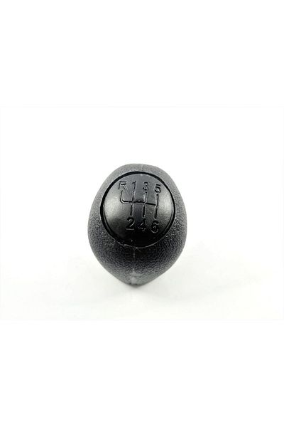 Behin Dizayn Peugeot Boxer Compatible Gear Shift Knob (6 Gears - Black)
