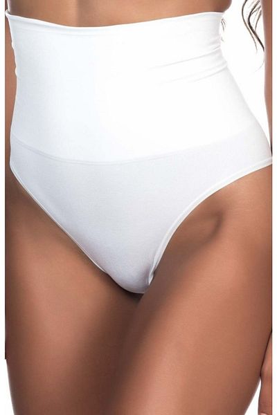 Emay White Double Layer Seamless Non-Mark Slip Brazil Corset 2039
