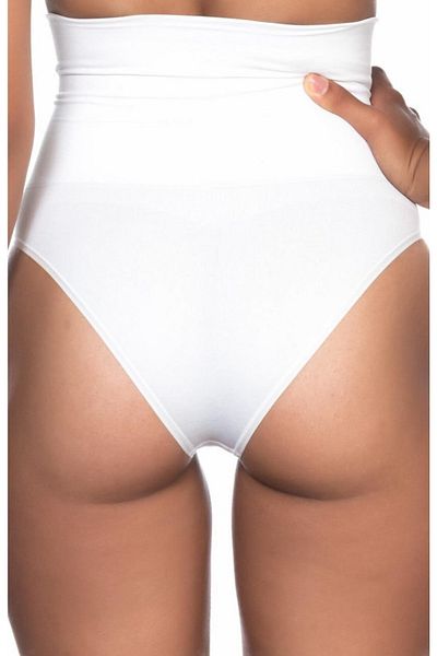 Emay White Double Layer Seamless Non-Mark Slip Brazil Corset 2039