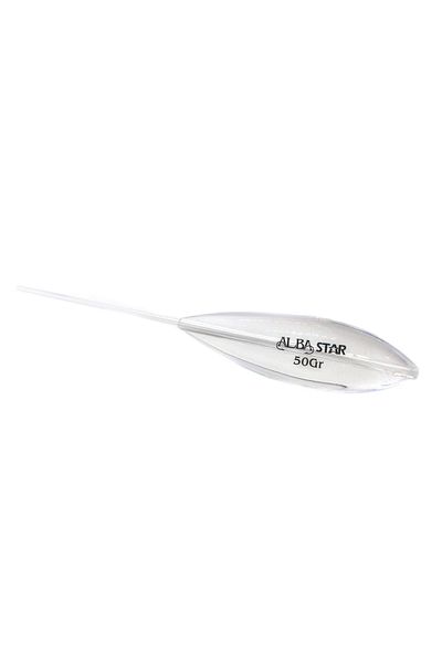 Albastar 50gr Transparent Sinking Diving Bombardo Buoy