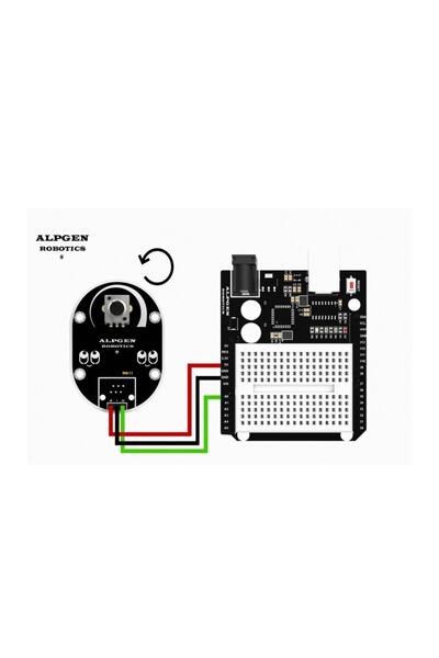 Arduino 10k Potansiyometre Modülü Ayarlı Direnç