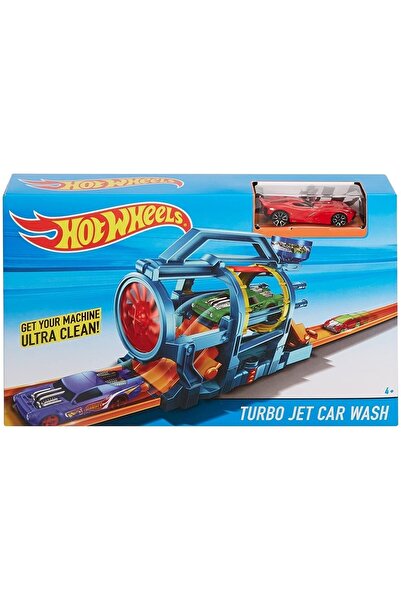 HOT WHEELS Şehir Başlangıç Setleri Turbo Jet Car Wash Fjn35