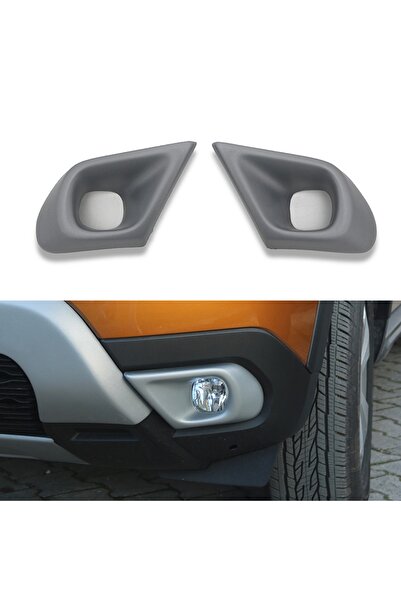 Genel Markalar Dacia Duster 2018 Yılı Ve Sonrasına Sis Farı Çerçevesi Gri