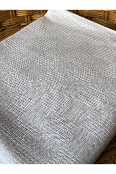 Lotus Home Checkerboard Pattern Pique Double 200 * 240 White Bedspread