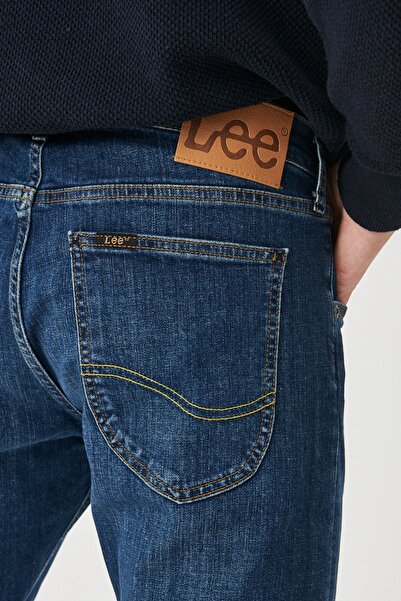 Lee Luke Slim Fit Düşük Bel Denim Esnek Jean Kot Pantolon