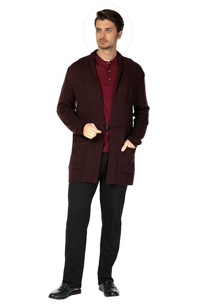 D'S Damat Claret Red Ανδρικό Robdöşambr Ds2503
