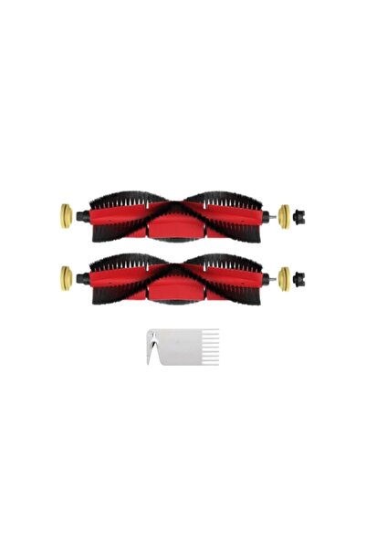 robotyedek Roborock S6/S6 Pure - Συμβατή ανταλλακτική κύρια βούρτσα και χτένα καθαρισμού 3 τεμαχίων