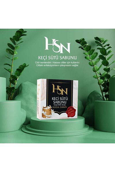 hsn sabunları صابون حليب الماعز بدون هلام