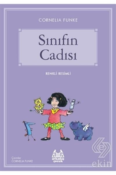 Arkadaş Çocuk Sınıfın Cadısı Resimli Mavi Seri