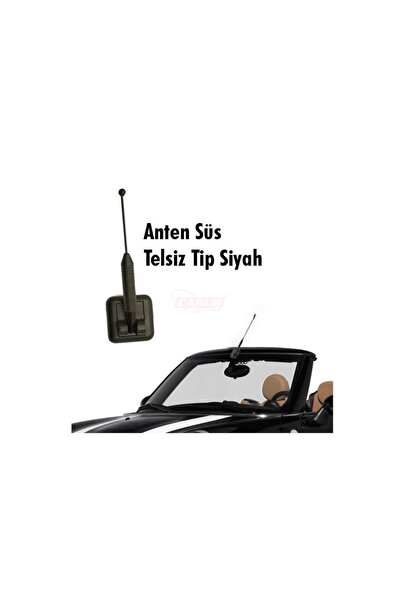 Genel Markalar Anten Süs Telsiz Tip Siyah Vakum Br0040936