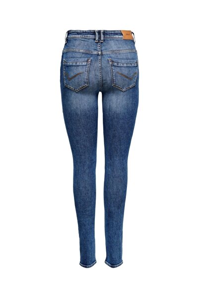 ONLY Women's Ripped Detailed Jeans Trousers 15241943 Onlpaola Hw Sk Dnm