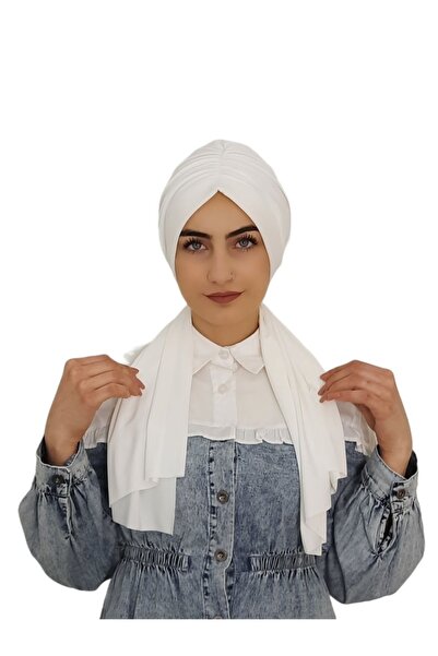 erasra class تصميم جاهز بونيه اللون الأبيض