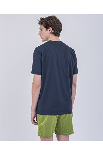 PAUL&SHARK Ανδρικό πλεκτό μπλουζάκι C.w. Βαμβάκι