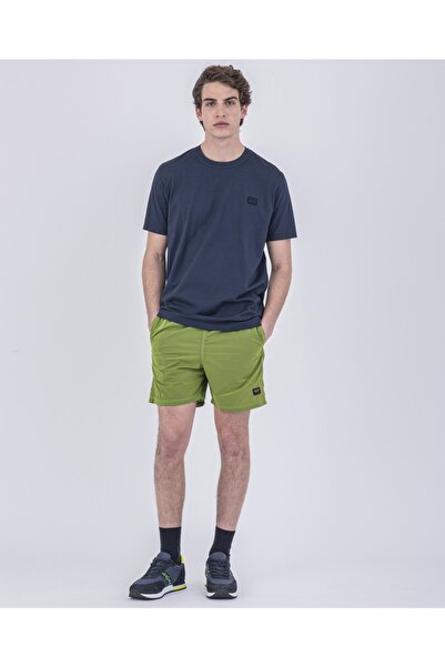 PAUL&SHARK Ανδρικό πλεκτό μπλουζάκι C.w. Βαμβάκι