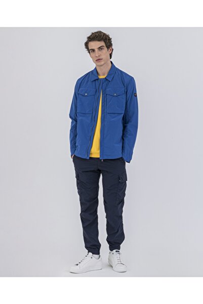 PAUL&SHARK Ανδρικό πλεκτό μπλουζάκι C.w. Βαμβάκι