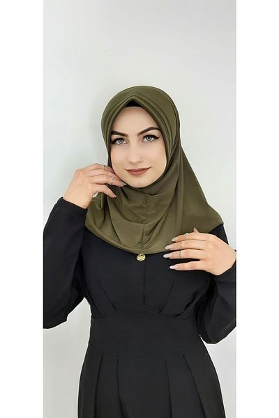 erasra class Τακτικό έτοιμο κασκόλ Hijap Khaki