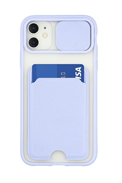 mooodcase Iphone 12 Kamera Koruma Sürgülü Kapaklı Ve Kartlıklı Telefon Kılıfı...