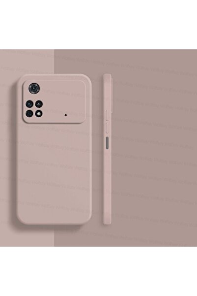 m.tk moveteck Poco X4 Pro 5g Uyumlu Kamera Korumalı Soft Ince Içi Kadife Doku Lansman Kapak