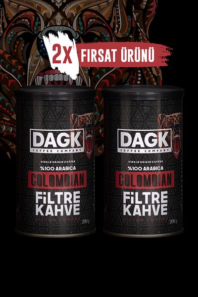 Dagk Colombian Filter Coffee 2x200g Deal Product