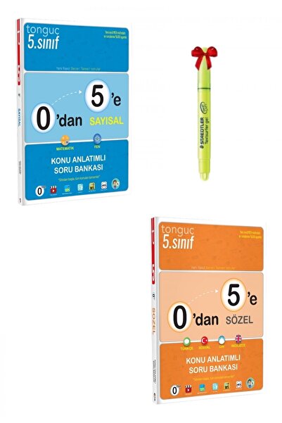 Tonguç Yayınları Tonguç 0'dan 5'e Sayısal Ve Sözel Konu Anlatımlı Soru Bankas...