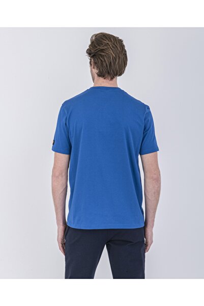 PAUL&SHARK Ανδρικό πλεκτό μπλουζάκι C.w. Βαμβάκι