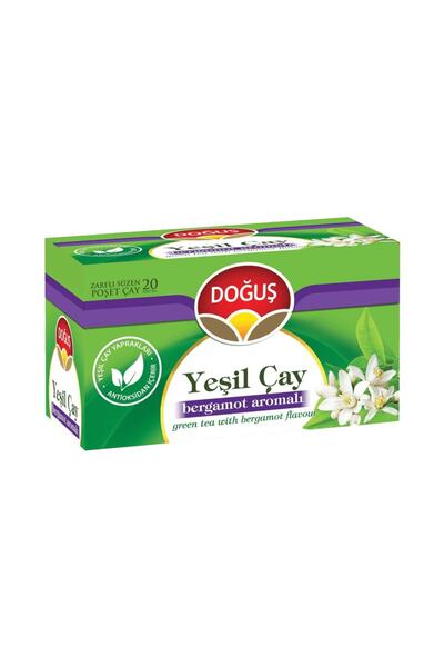 Doğuş Bitki Çayı Bergamotlu Yeşil Çay 20'li Paket