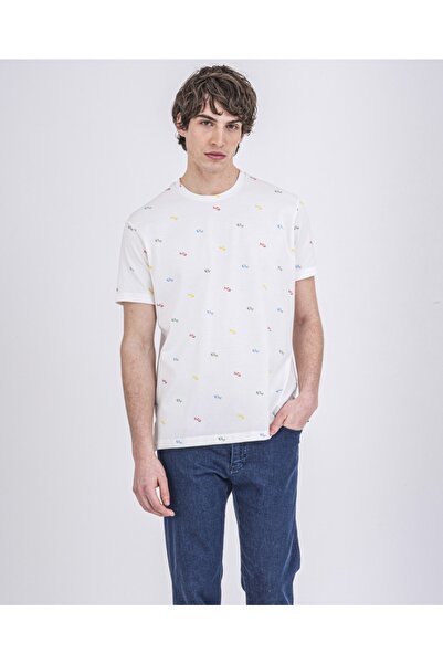 PAUL&SHARK Men's Knitted T shirt C w Cotton