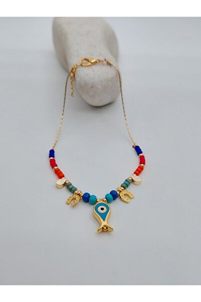 takitokaciniz Mineli Balık Figürlü Kadın Halhal