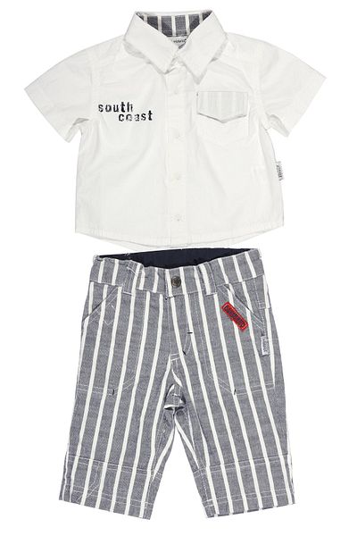andywawa Baby Boy Shirt and Bermuda Shorts Set