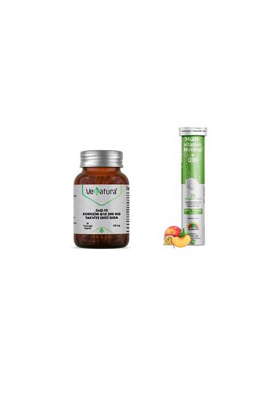 VeNatura Coenzyme Q10 200Mg- 30 Capsules andMineralBeige