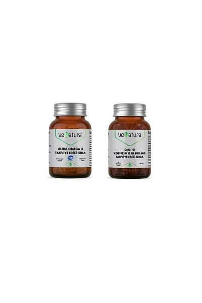 VeNatura Ultra Omega3 30 Capsules + Coenzyme Q10 100 Mg 30 Capsules