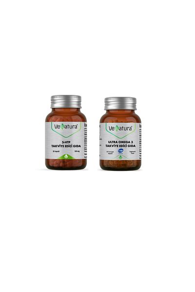 VeNatura Ultra Omega3 30 Capsules + 5 Htp 30 Capsules
