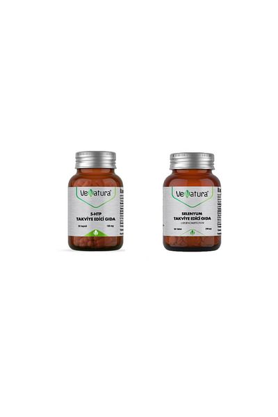 VeNatura 5-HTP 100 Mg 30 Capsules + Selenium (200?g) 90 Tablets