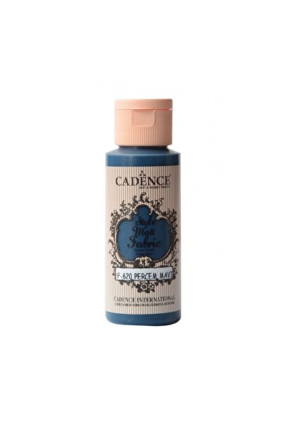 Cadence Sytle Matt Kumaş Boyası 59ml F-620 Perçem Mavi