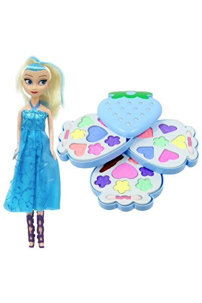 LEGO Çilek Kutulu Bebekli Üç Katmanlı Makyaj Seti Oyuncak Bebek Ve Makyaj Set...