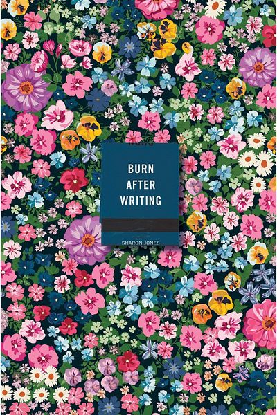 Penguin Books Burn After Writing (floral)